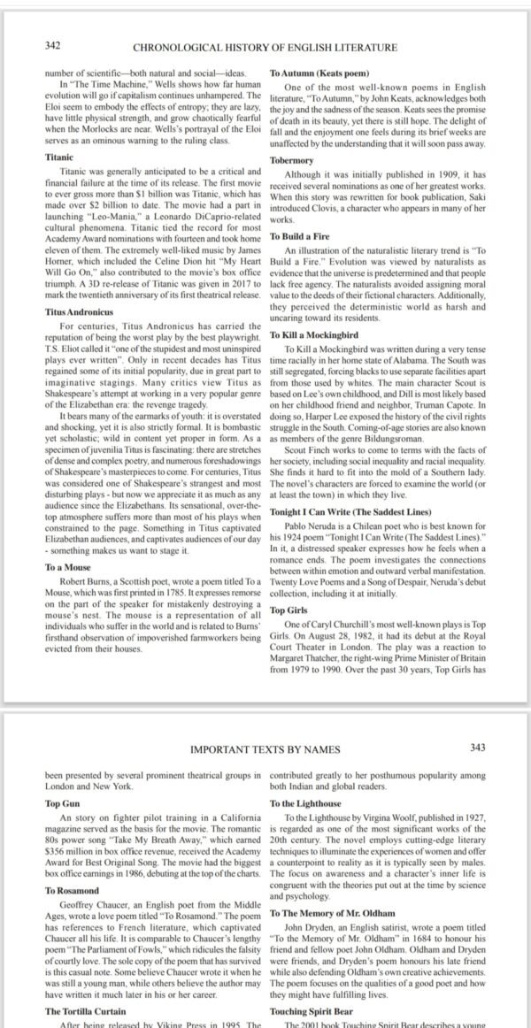 Chronological History of English Literature,  Dhiman Chakraborty - Image 5