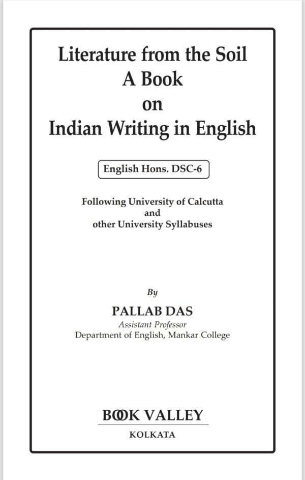 Literature from the Soil: A Book on Indian Writing in English - Image 2