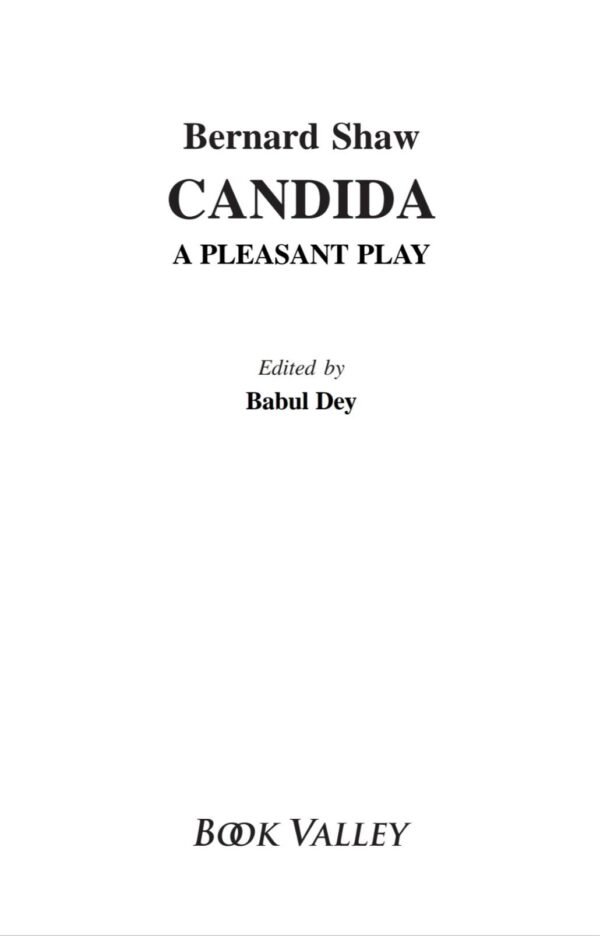 Candida: A Pleasant Play by Bernard Shaw - Image 2