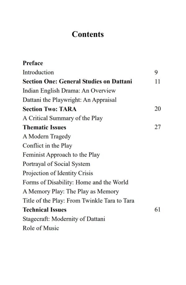Mahesh Dattani, TARA,   A Critical Exploration - Image 2